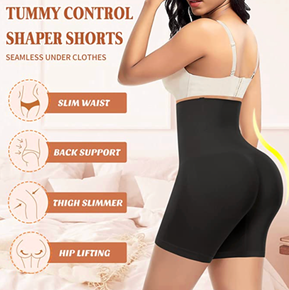 4-in-1 Shaper - Quick Slim Shape Wear Tummy, Back, Thighs, Hips